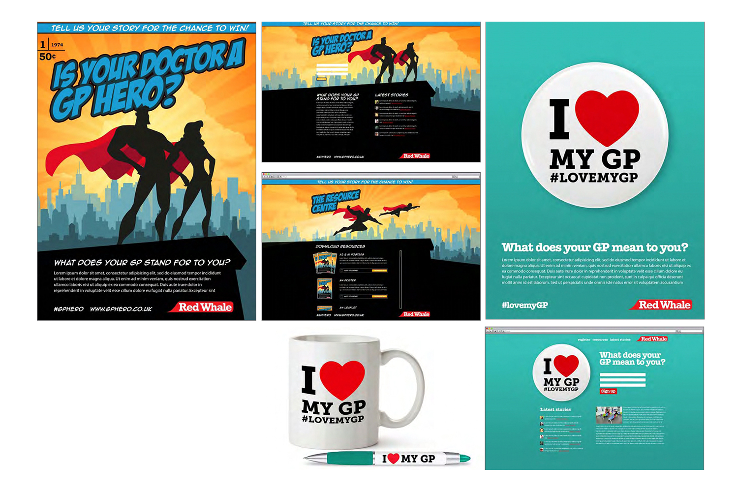 <span>Concept</span>concepts for print and microsite campaign