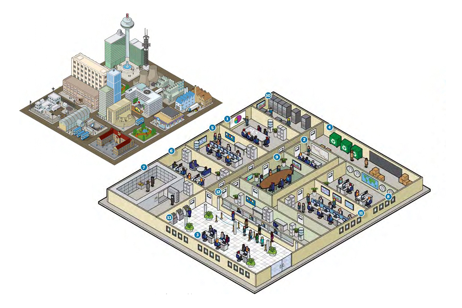 <span>illustration</span>Isometric illustration