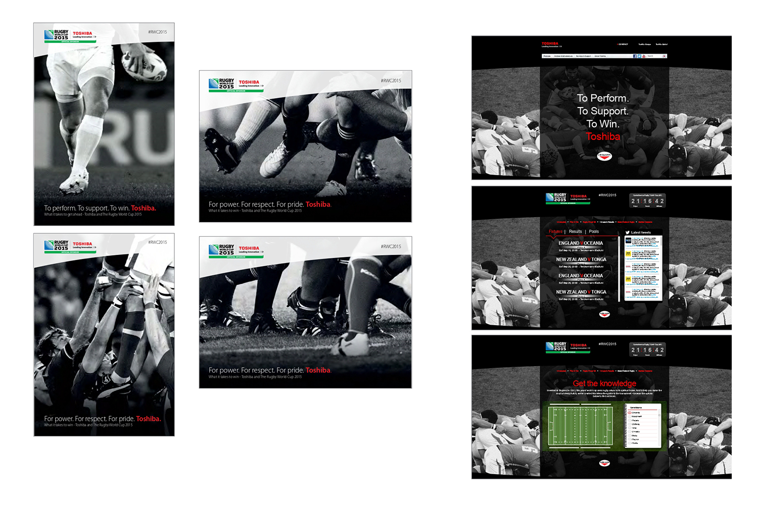 <span>Digital</span>Concepts for print campaign and microsite
